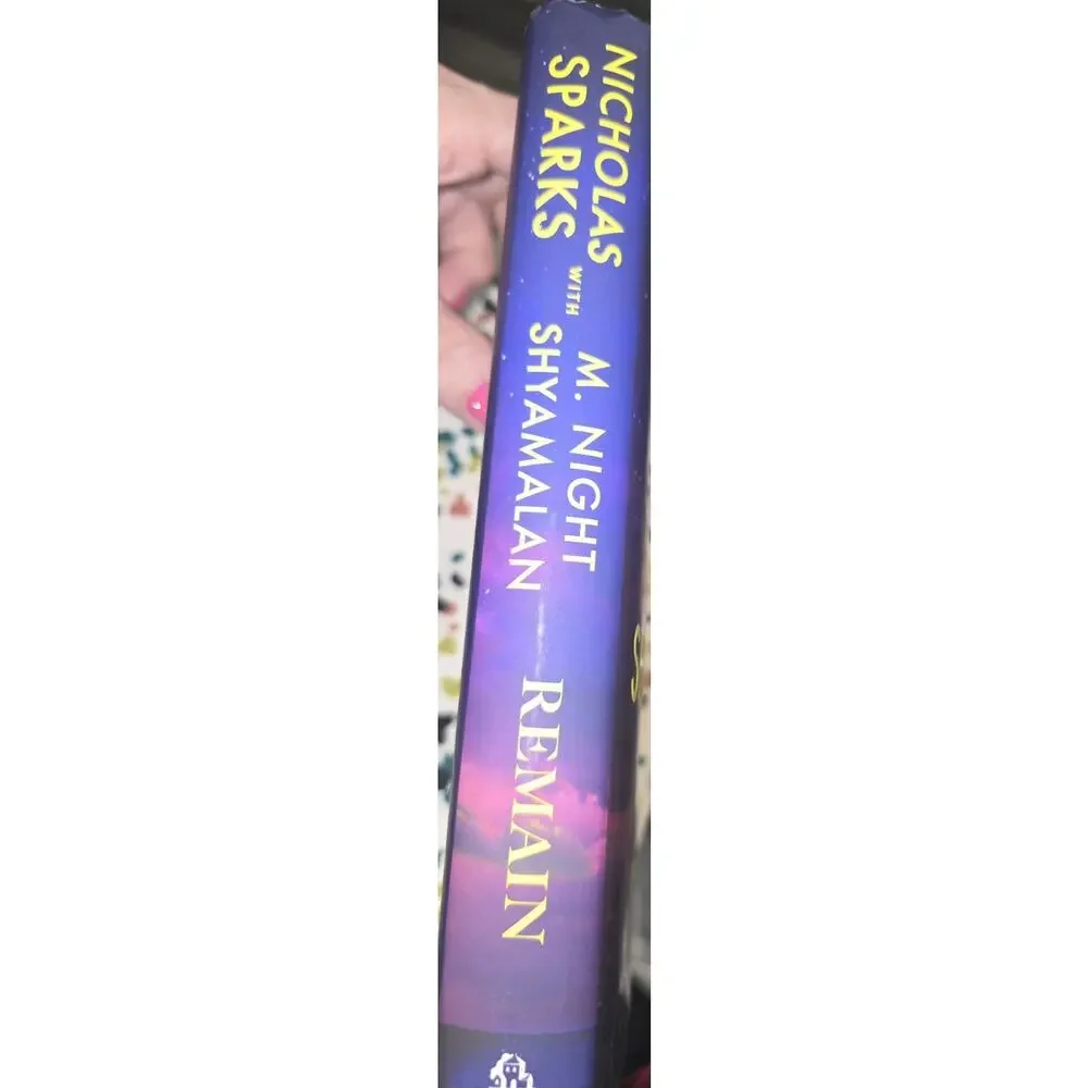 Nicholas Sparks And M. Night Shyamalan Remain First Ed. Book